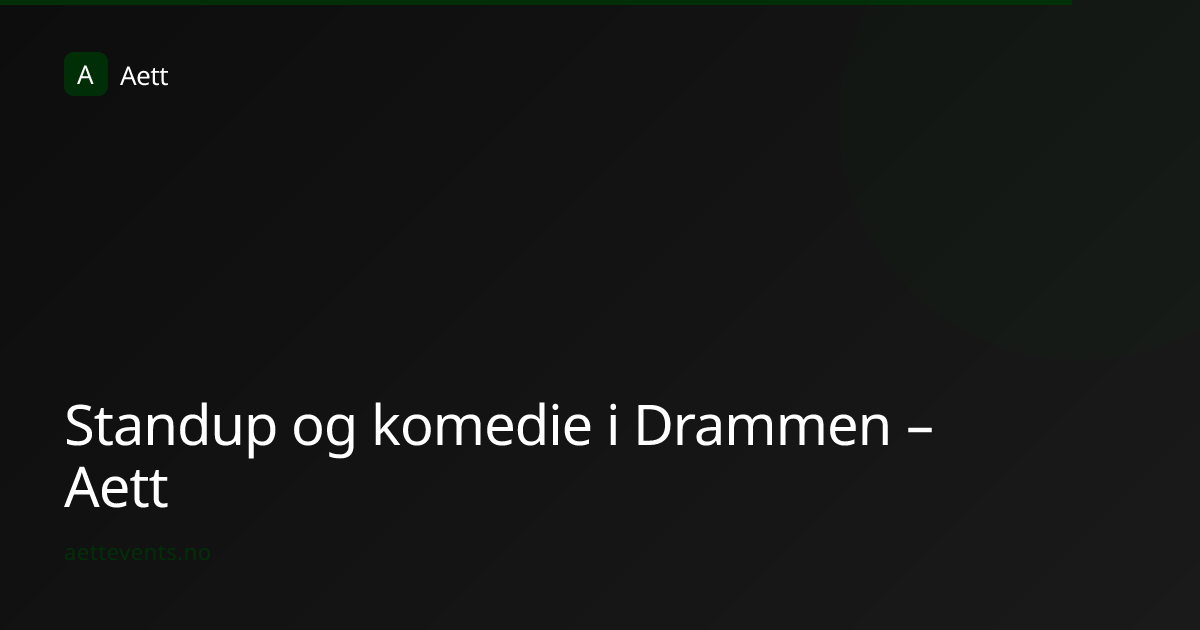 Elvebyen Standupklubb